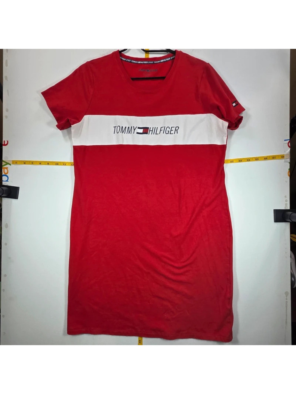 Tommy Hilfiger short-sleeve cotton T-shirt dress